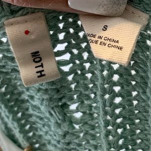 Anthropologie Sweaters - Anthropologie Moth Mint Cabled Ella Pullover Anthropologie Sweaters - Anthropologie Moth Mint Cabled Ella Pullover